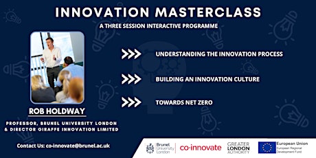 Innovation Masterclass Series – Brunel University London tickets