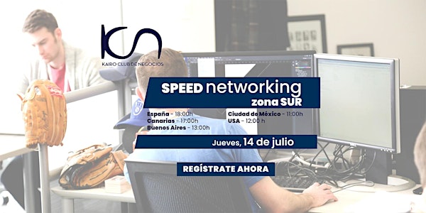 KCN Speed Networking Online Zona Sur - 14 de julio