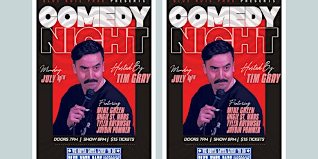 Comedy Night at Blue Note Park  hosted by Tim Gray - NEW DATE tickets