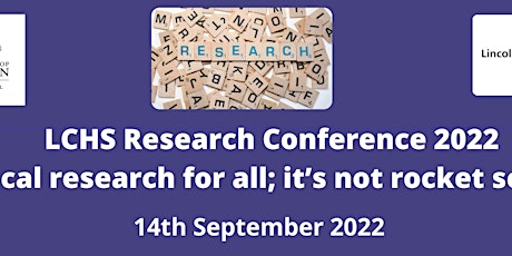 Conference: 'Clinical research for all; it’s not rocket science!’ tickets