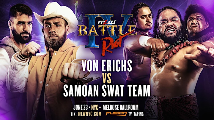 MLW Battle Riot IV (Major League Wrestling: FUSION TV taping) image