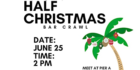 A Merry Half Christmas Bar Crawl