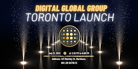 Digital Global Group Toronto Launch tickets