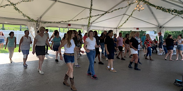 Burgers, Beer & Line Dancing under the Tent  at 1741 Pub & Grill