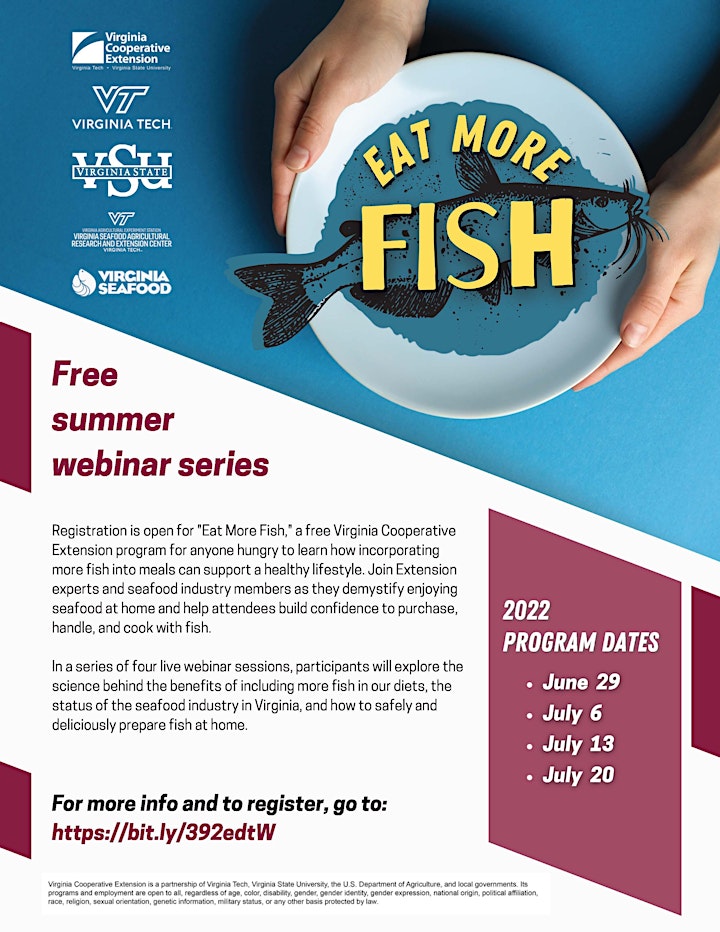 Eat More Fish - Webinar series on why & how to add fish to your menu image