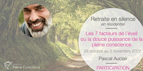 Retraite avec Pascal Auclair - octobre 2022: participation