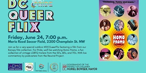 The Mayor’s Office of LGBTQ Affairs Present: DCQueerFlix LIVE!
