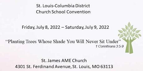 St. Louis-Columbia District Church School Convention tickets