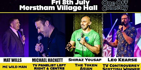 Merstham Village Hall Comedy Special *(Final Guest Tickets) tickets