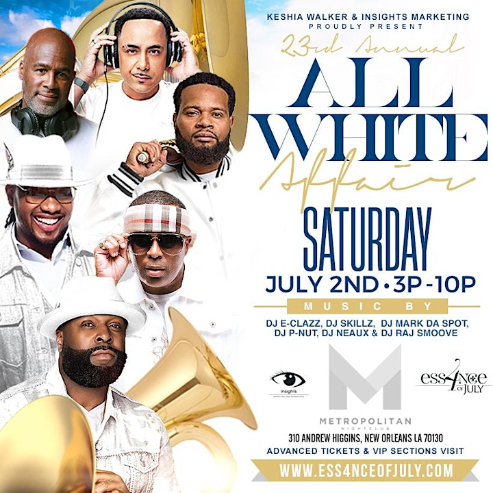 23rd Annual  All White DAY-time Affair image