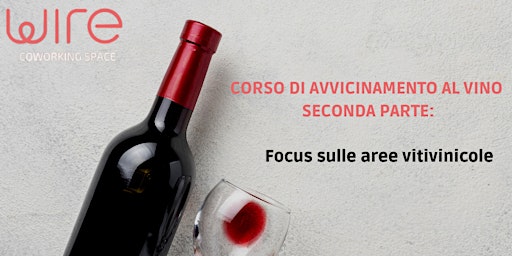 Corso di avvicinamento al vino parte II: focus sulle aree vitivinocle