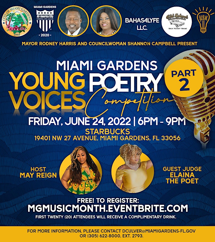 City of Miami Gardens Black Music Month Celebration image