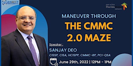 Maneuver Through the CMMC 2.0 Maze tickets