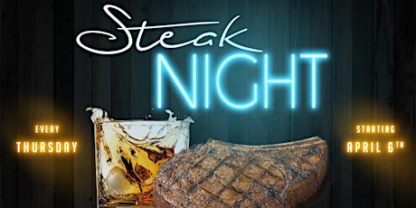 Steak Night featuring $6 Crown Royal, Crown Apple, & Crown Vanilla primary image