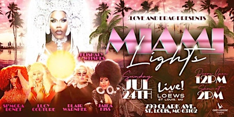 Imagen principal de Love and Drag "Miami Lights"