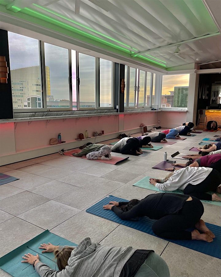Rooftop Yoga & Sound at Sunset image