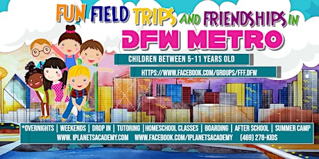 SUMMER CAMP-Children 7-11 Years Field Trip: Park Day tickets