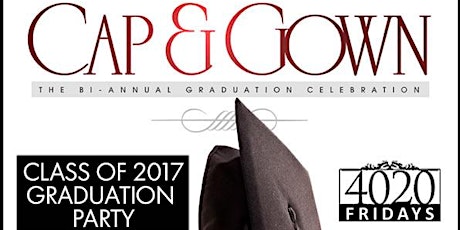 Cap and Gown - The Graduation Party {4020 FRIDAYS} | Friday, 5/12/2017 primary image