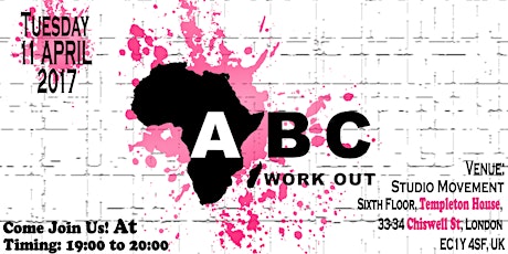 AFROBEATS CIRCUIT WORKOUT - Fitness Class - Tuesday 11 April, 2017 primary image