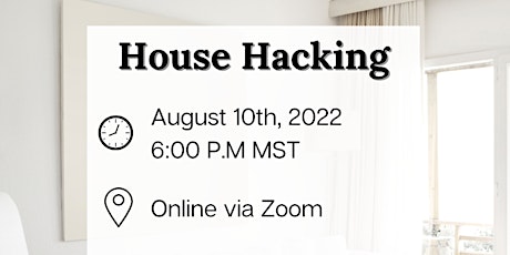 House Hacking Basics (Online)