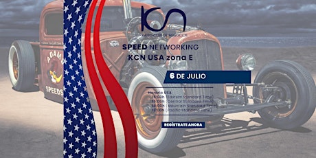 KCN Speed Networking Online USA - 6 de julio boletos
