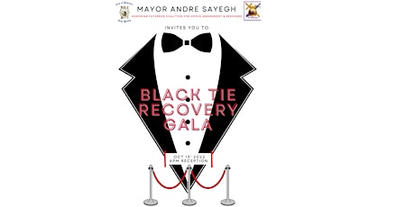 Mayor Sayegh Black Tie Recovery Gala October 13,2022