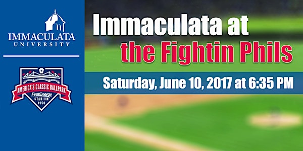 Immaculata at the Fightin Phils
