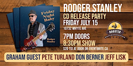 Rodger Stanley CD Release Party tickets