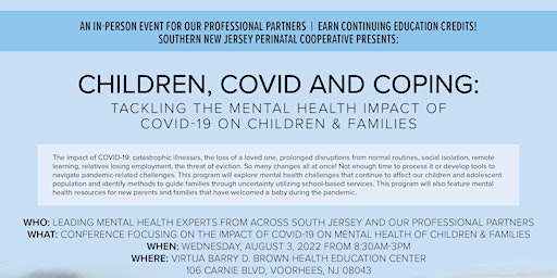Children, COVID & Coping: Tackling the Mental Health Impact of COVID-19