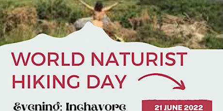 World Naked Hiking Day - Evening Hike in Co. Wicklow primary image