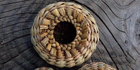 Rush Sea Urchin Miniature Basket Making Workshop - Tutor Rosie Farey