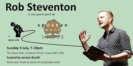 Spoaken Word Lewes with Rob Steventon tickets
