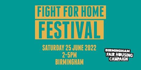 Fight for Home Festival primary image