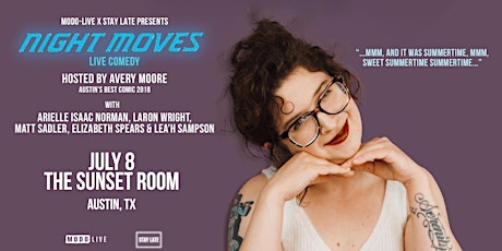 NIGHT MOVES live comedy hosted by Avery Moore tickets
