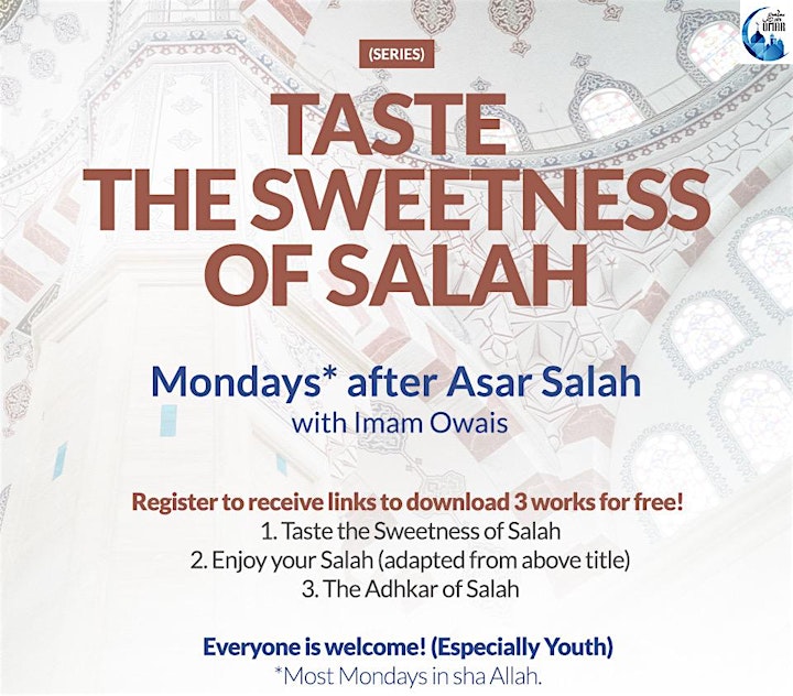 Taste the sweetness of Salah image