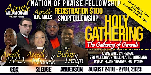 The Gathering of Generals Holy Gathering 23
