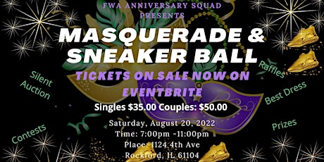 Masquerade & Sneaker Ball tickets