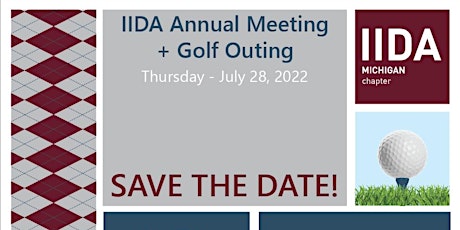 2022 Michigan IIDA Annual Meeting & Golf Outing tickets