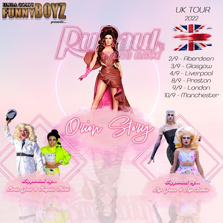 FunnyBoyz Glasgow presents ORION STORY from RuPaul's Drag Race USA image