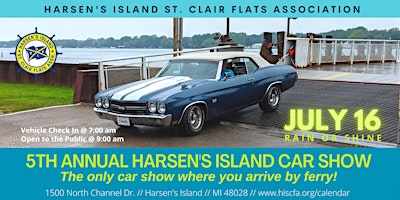 5th Annual Harsen's Island Charity Car Show