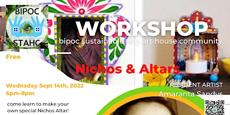Workshop - Nichos & Altars with Resident Artist Amaranta Sandys