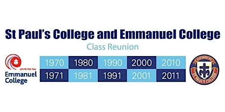 St Paul's College and Emmanuel College Class Reunion tickets