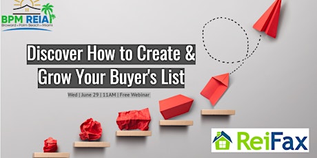 Discover How to Create & Grow Your Buyer’s List tickets