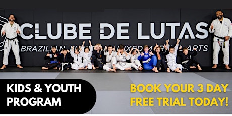 3 Days FREE - Kids Brazilian Jiu Jitsu and Self Defense