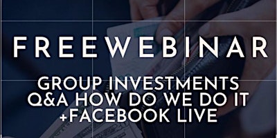 Weekly LIVE Q&A on Investing with Apartment Queen Investments primary image