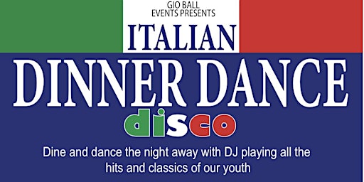 Italian Dinner Dance Disco
