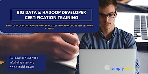 Imagem principal de Big Data and Hadoop Developer Certification Training in  Winnipeg, MB