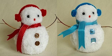 Pom pom snowman (Mudgee Library, ages 9-12)