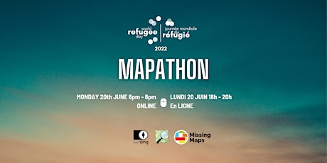 Mapathon en ligne - Journée Mondiale des réfugiés