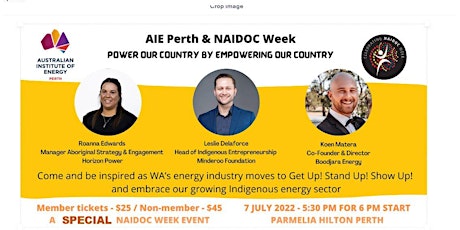 AIE Perth and NAIDOC Week – Power our country by empowering our Country tickets
